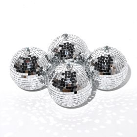 4PCS 7 INCH Small Mirror Disco Ball Set
