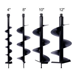 Auger Drill Bit for Planting Hole, Bulb Bedding Digging Post Hole Planting Tool for 3/4" Shaft Auger