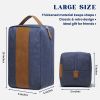 Toiletry Bag for Men - Water Resistant Travel Bag for Toiletries, Lightweight Hygiene Bag for Bathroom, Travel Essentials, Gifts - Blue
