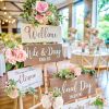 Artificial Flowers Combo Fake Flowers Pink Roses Silk Flowers with Stems for DIY Bridal Wedding Bouquets Centerpieces Arrangements Table Party Baby Sh