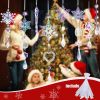 Crystal Ornaments Christmas Tree Decorations - 21pcs Christmas Tree Ornaments Sparkling Dazzling Festival Party Decoration Crystal Snowflake Design Ha